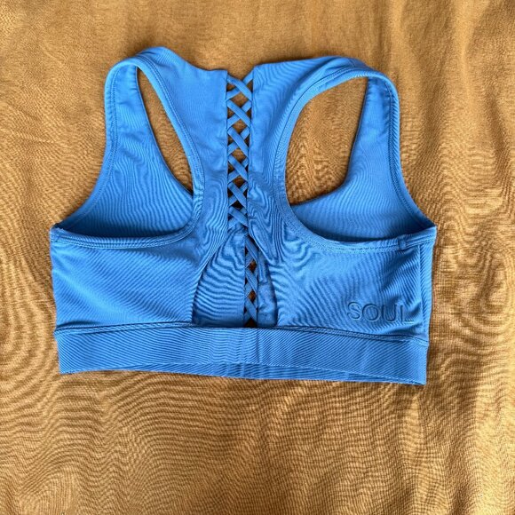 SoulCycle Braided Sport Bra size M - Picture 3 of 5